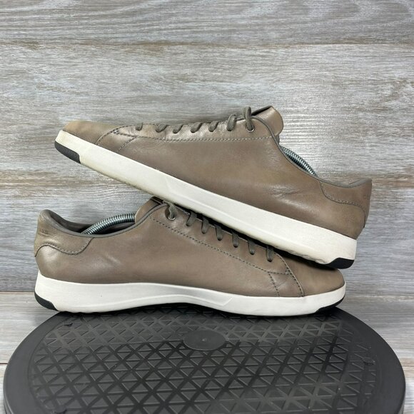 Cole Haan Men's Sneakers in Taupe and White - Picture 7 of 9